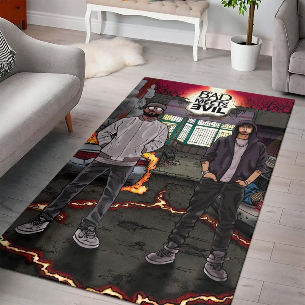 Eminem Royce Da 59 Bad Meets Evil Album Rug