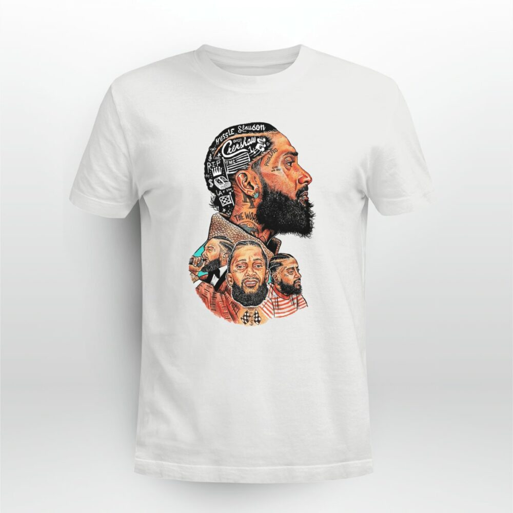 Nipsey Hussle Wallpaper Artwork Tshirt luwobo