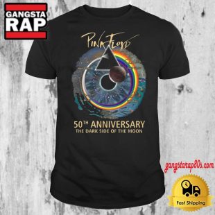 Pink Ployd 50th Anniversary The Dark Side Of The Moon T Shirt