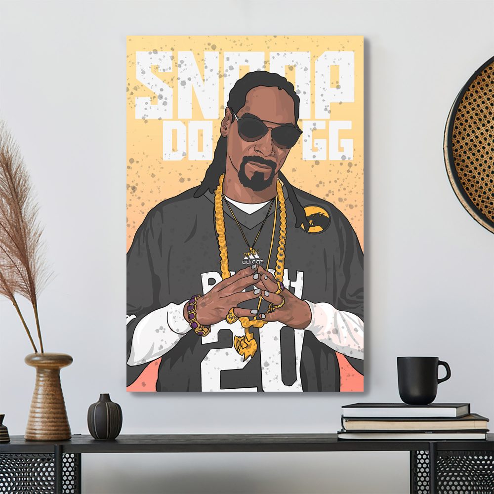 Snoop Dogg Hip Hop Favorite Rapper Poster Canvas