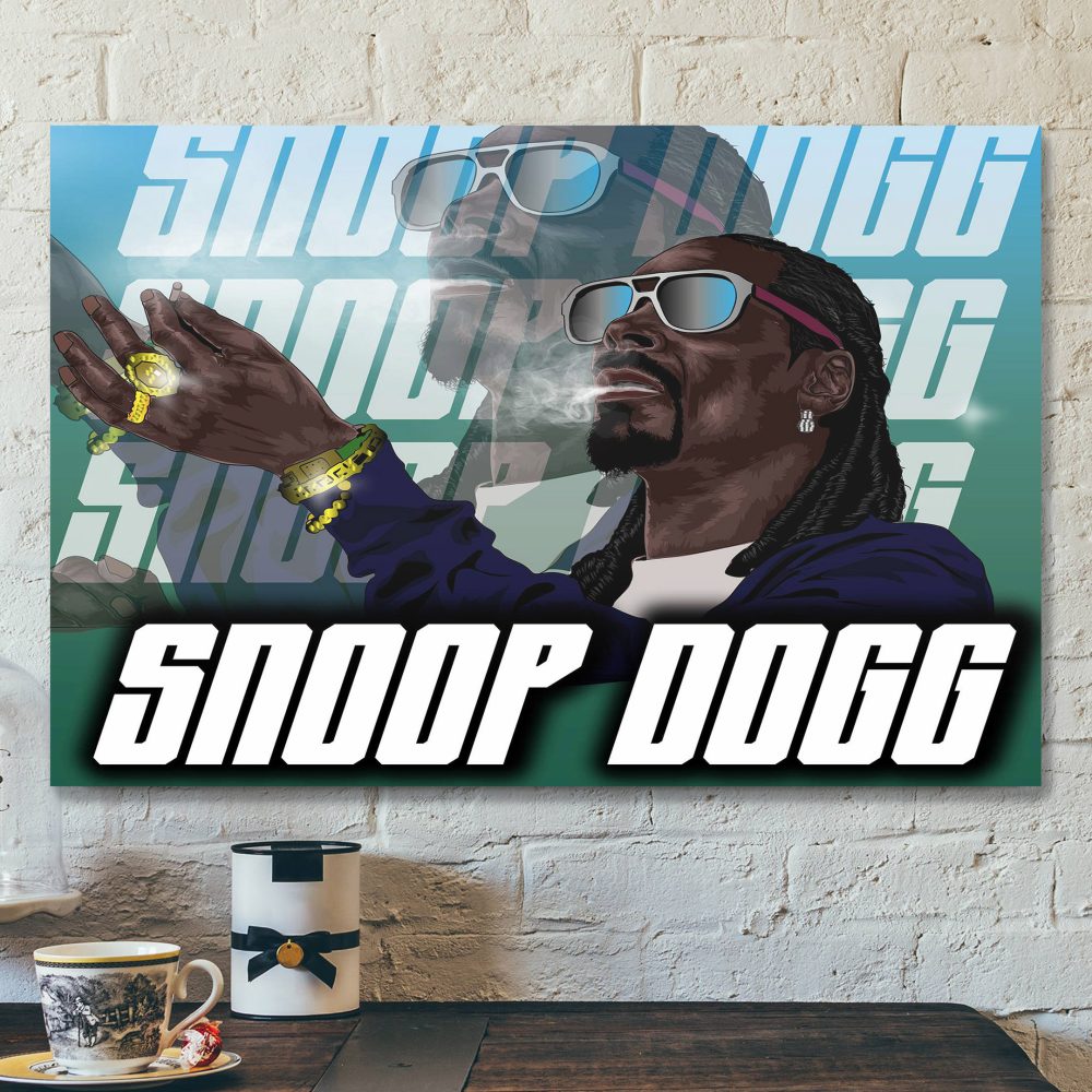 Snoop Dogg Projects Hip Hop 90s Poster Canvas Painting