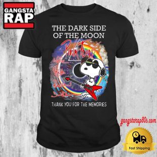 The Dark Side Of The Moon Pink Floyd Thank You For The Memories T Shirt Pink Floyd Snoopy Shirt