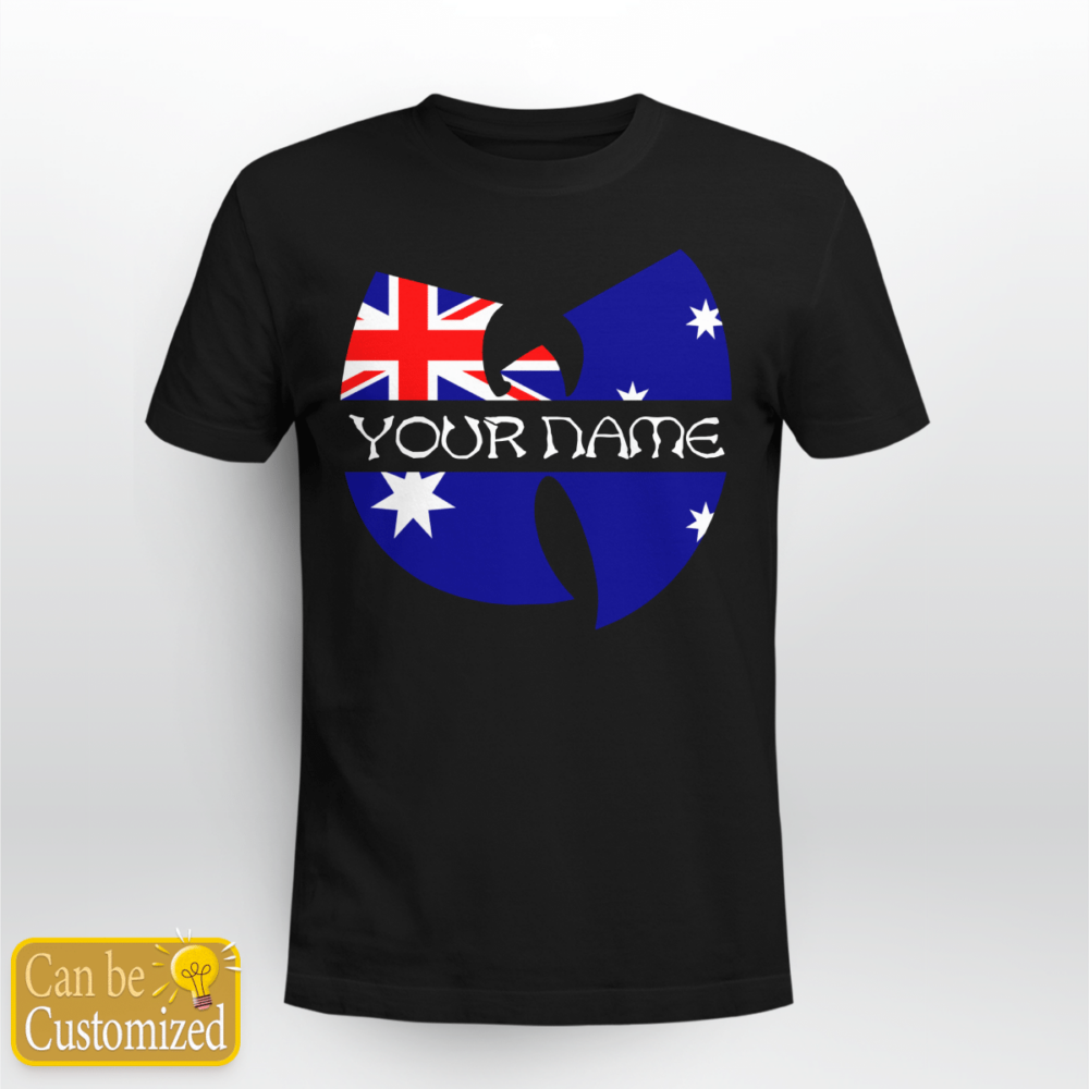 Wu tang Clan Logo Custom Australia Tshirt