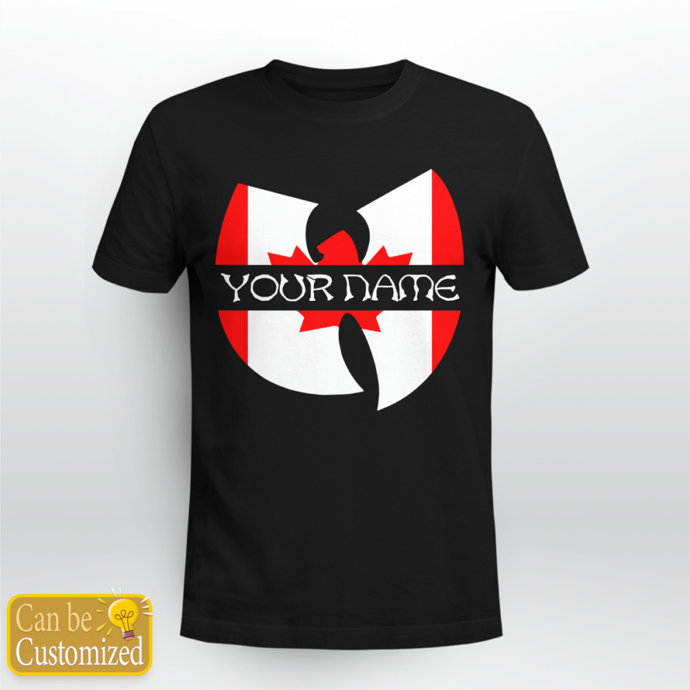 Wu tang Clan Logo Custom CANADA Tshirt