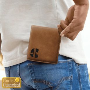 Wu tang Clan Logo Custom Icon Leather Wallet 4