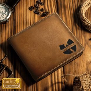 Wu tang Clan Logo Custom Icon Leather Wallet 5