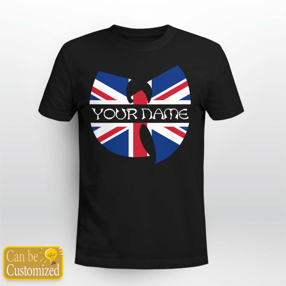 Wu tang Clan Logo Custom United Kingdom Tshirt