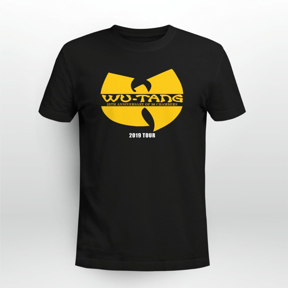 Wu tang Clan 25TH ANNIVERSARY OF 36 CHAMBERS Tshirt bmdnzl