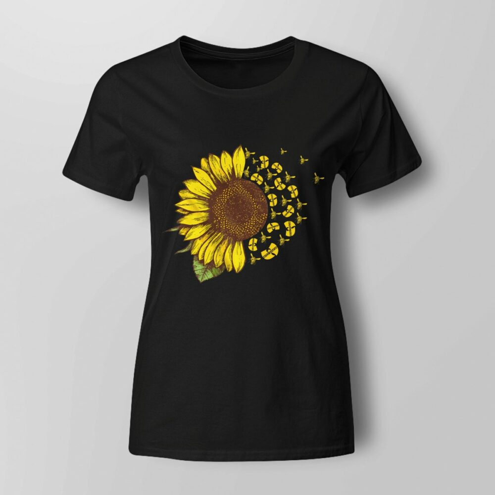 Wu tang Clan Bee And Sunflower Tshirt b0vbzq