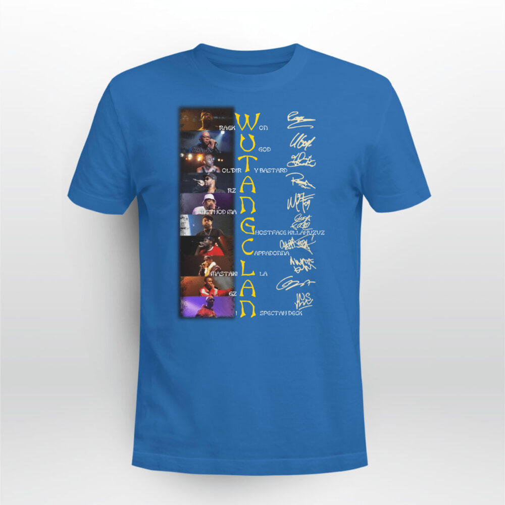 Wu tang Clan Signature Of Member Tshirt q8ehct