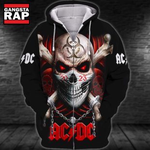 ACDC Band 51th Anniversary 2024 Hoodie ACDC Skull Shirt