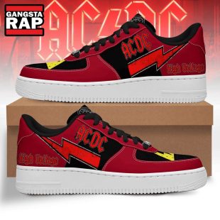 ACDC Band Music High Voltage Air Force 1 Sneakers