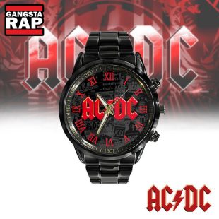 ACDC Band Stainless Steel Watch ACDC Band Rock Music Watch
