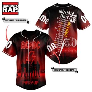 ACDC PWR Up World Tour 2024 Jersey Shirt