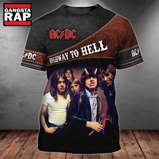 ACDC Rock Band Highway To Hell T Shirt Highway To Hell Shirt