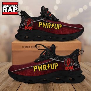 ACDC Rock Band Pwr Up Tour 2024 Max Soul Shoes ACDC Pwr Up Tour Shoes