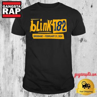 Blink 182 Brisbane Entertainment Centre 2024 T Shirt