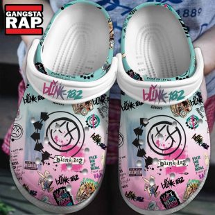 Blink 182 Music Fan Gift Crocs Clogs