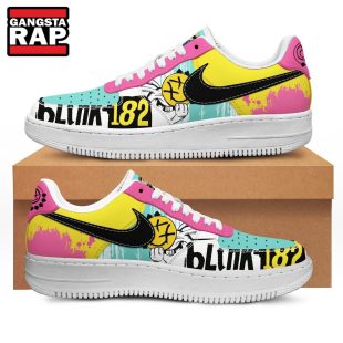Blink 182 Music Tour Air Force 1 Shoes Sneakers