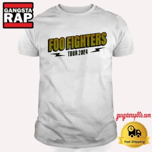 Foo Fighters Music Band Tour 2024 T Shirt