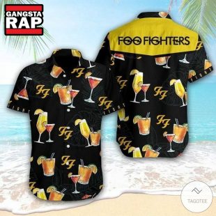 Foo Fighters Tropical Trendy Summer 2024 Hawaiian Shirt