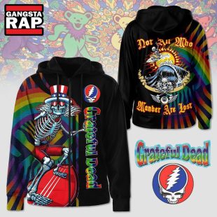 Grateful Dead Not All Who Wander Are Lost Hoodie Grateful Dead Hoodie