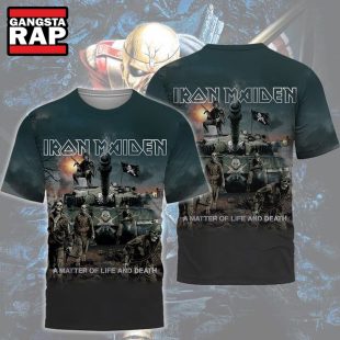 Iron Maiden A Matter Of Life And Death 3D T Shirt 1