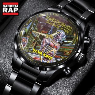 Iron Maiden Music Band Somewhere In Time Watch