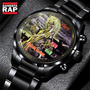 Iron Maiden Rock Band Killers Watch