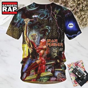 Iron Maiden Rock Band Live One Only 3D Shirt 1