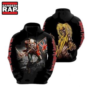 Iron Maiden Rock Band Music All Over Print Hoodie