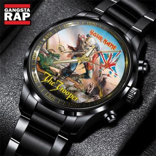 Iron Maiden Rock Band The Trooper Watch