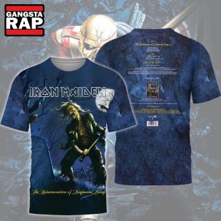 Iron Maiden The Reincarnation Of Benjamin Breeg 3D T Shirt