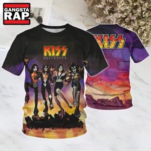 Kiss Band 3D Shirt Kiss Tour Shirt Kiss Band Tee Shirts
