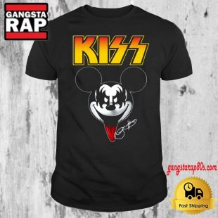 Kiss Band Music Tour 2024 Signature T Shirt