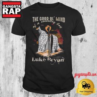 Luke Bryan The Good Ol Mind Of A Country Boy T Shirt