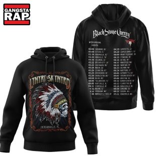 Lynyrd Skynyrd Black Stone Cherry All Over Print Hoodie