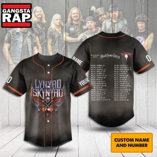 Lynyrd Skynyrd With Special Guests Black Stone Cherry Outlaws Jersey Shirt
