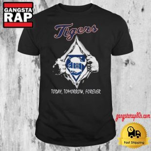 MLB Detroit Tigers This Girl Love Tigers Today Tomorrow Forever T Shirt