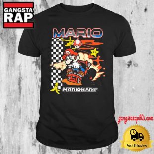 Mario Kart Racing Finish Line 2024 T Shirt