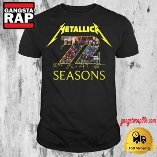 Metallica 72 Seasons Signature T Shirt
