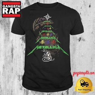 Metallica Christmas Tree T Shirt