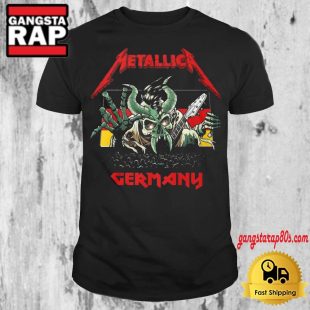 Metallica Germany 2024 Tour T Shirt