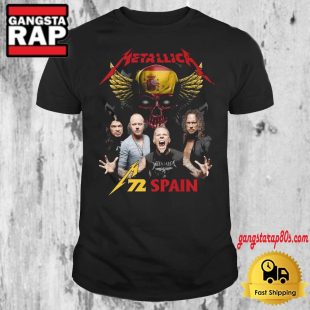 Metallica M72 Spain World Tour 2024 T Shirt