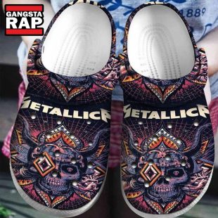 Metallica M72 World Tour 2024 Crocs Clog Metallica Music Crocs