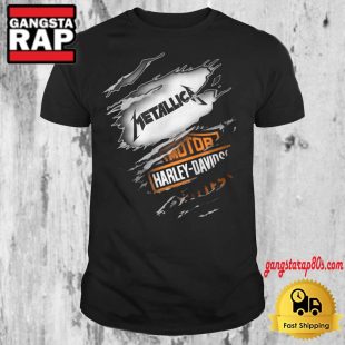 Metallica Motor Harley Davidson T Shirt