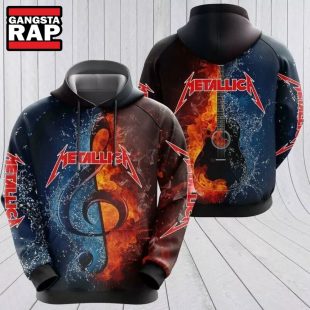 Metallica Music Band Graphic Printed Hoodie