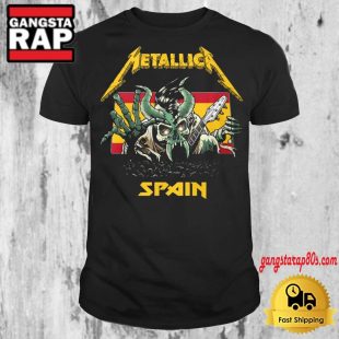 Metallica Spain 2024 Tour T Shirt