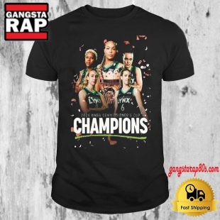 Minnesota Lynx 2024 Champions WNBA Commissioner's Cup T Shirt