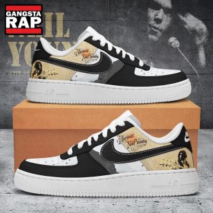 Neil Young Crazy Horse Love Earth Tour Air Force 1 Shoes Sneaker